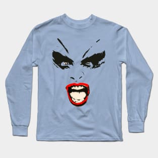 Female Trouble Face Long Sleeve T-Shirt